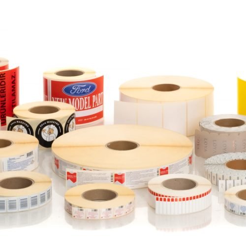 Kendinden yapışkanlı etiketler